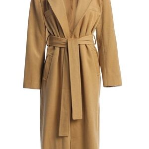 JLUXLABEL Beige SAVANNAH BELTED COAT